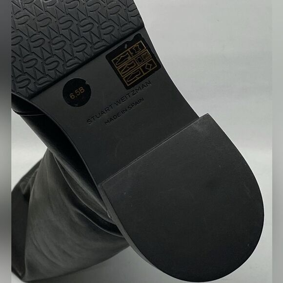 Stuart Weitzman Bold SW Logo Slouch Boots size 6.5 - Picture 14 of 14